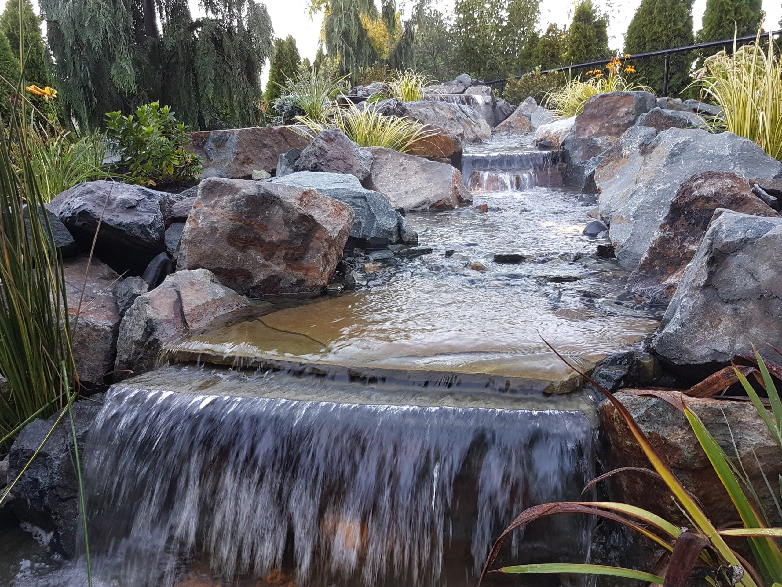 water feature construction