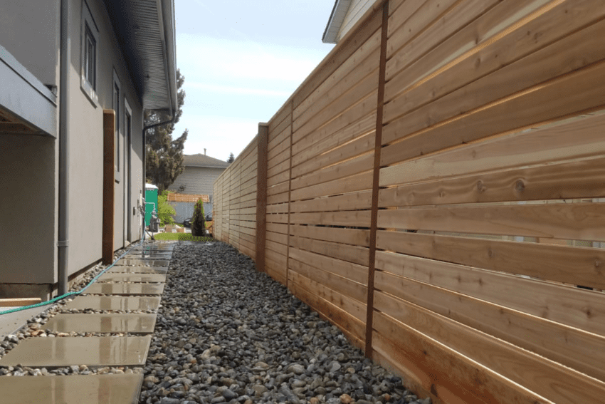vancouver landscape woodwork fence
