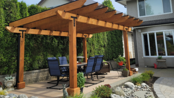 vancouver landscape woodwork pergola